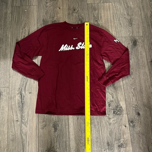 New Red Nike Mississippi State Long Sleeve T-Shirt Youth Large 14-16 - Picture 6 of 6